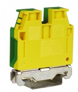 ZTE220 | TEC.16/D, зажим для заземления желт.зелен 16 кв.мм